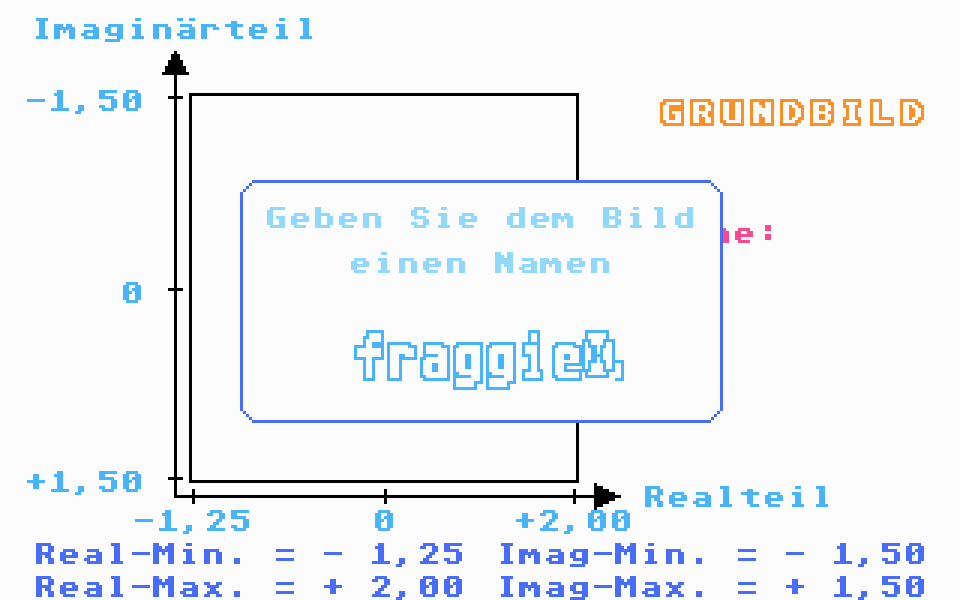 Fraktal atari screenshot